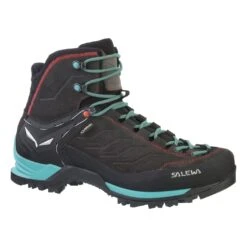 Salewa "WS Mountain Trainer Mid GTX" - Magnet/viridian Green -Outdoor Ausrüstungsgeschäft 00 0000063459 0674 FRONT