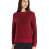 Icebreaker "Women Waypoint Crewe Sweater" - Cherry 1 Icebreaker "Women Waypoint Crewe Sweater" - Cherry -Outdoor Ausrüstungsgeschäft 104316697 1