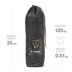 Helinox "Chair Zero" - Black/blue 8 Helinox "Chair Zero" - Black/blue -Outdoor Ausrüstungsgeschäft 2021ChairZero Black 2BagMetric 1614116688258 800x