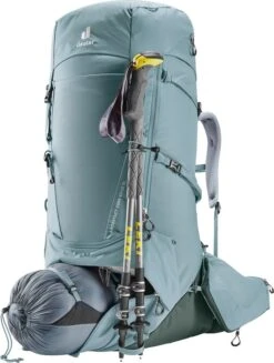 Deuter "Aircontact Core 65+10 SL" - Shale/ivy -Outdoor Ausrüstungsgeschäft 3350622 4219 Aircontact Core 65 10 SL shale ivy D 06