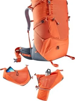 Deuter "Aircontact Core 65+10 SL" - Paprika/graphite 13 Deuter "Aircontact Core 65+10 SL" - Paprika/graphite -Outdoor Ausrüstungsgeschäft 3350622 9409 Aircontact Core 65 10 SL paprika graphite D 08