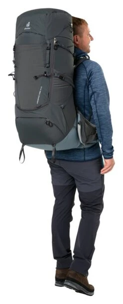 Deuter "Aircontact Core 70+10" - Graphite/shale -Outdoor Ausrüstungsgeschäft 3350722 4409 Aircontact Core 70 10 graphite D 11