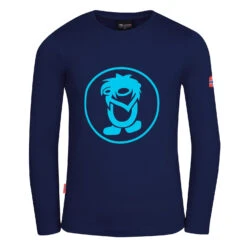 Trollkids "Kids Troll Longsleeve" - Navy/medium Blue