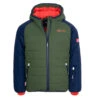 Trollkids "Kids Hafjell Snow Jacket Pro" - Navy/forest Green -Outdoor Ausrüstungsgeschäft 514 115
