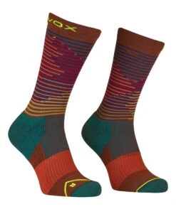 Ortovox "All Mountain Mid Socks M" - Clay Orange