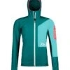 Ortovox "Berrino Hooded Jacket W" - Pacific Green 1 Ortovox "Berrino Hooded Jacket W" - Pacific Green -Outdoor Ausrüstungsgeschäft 60277 60801 BERRINO HOODED JACKET W pacific green B 01