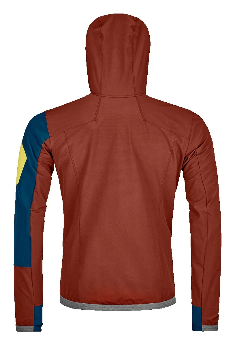 Ortovox "Berrino Hooded Jacket M" - Clay Orange 4 Ortovox "Berrino Hooded Jacket M" - Clay Orange – Bild 2