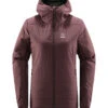 Haglöfs "Mimic Silver Hood Women" - Burgundy Brown