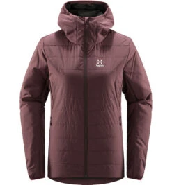 Haglöfs "Mimic Silver Hood Women" - Burgundy Brown