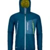 Ortovox "Swisswool Piz Boe Jacket M" - Petrol Blue