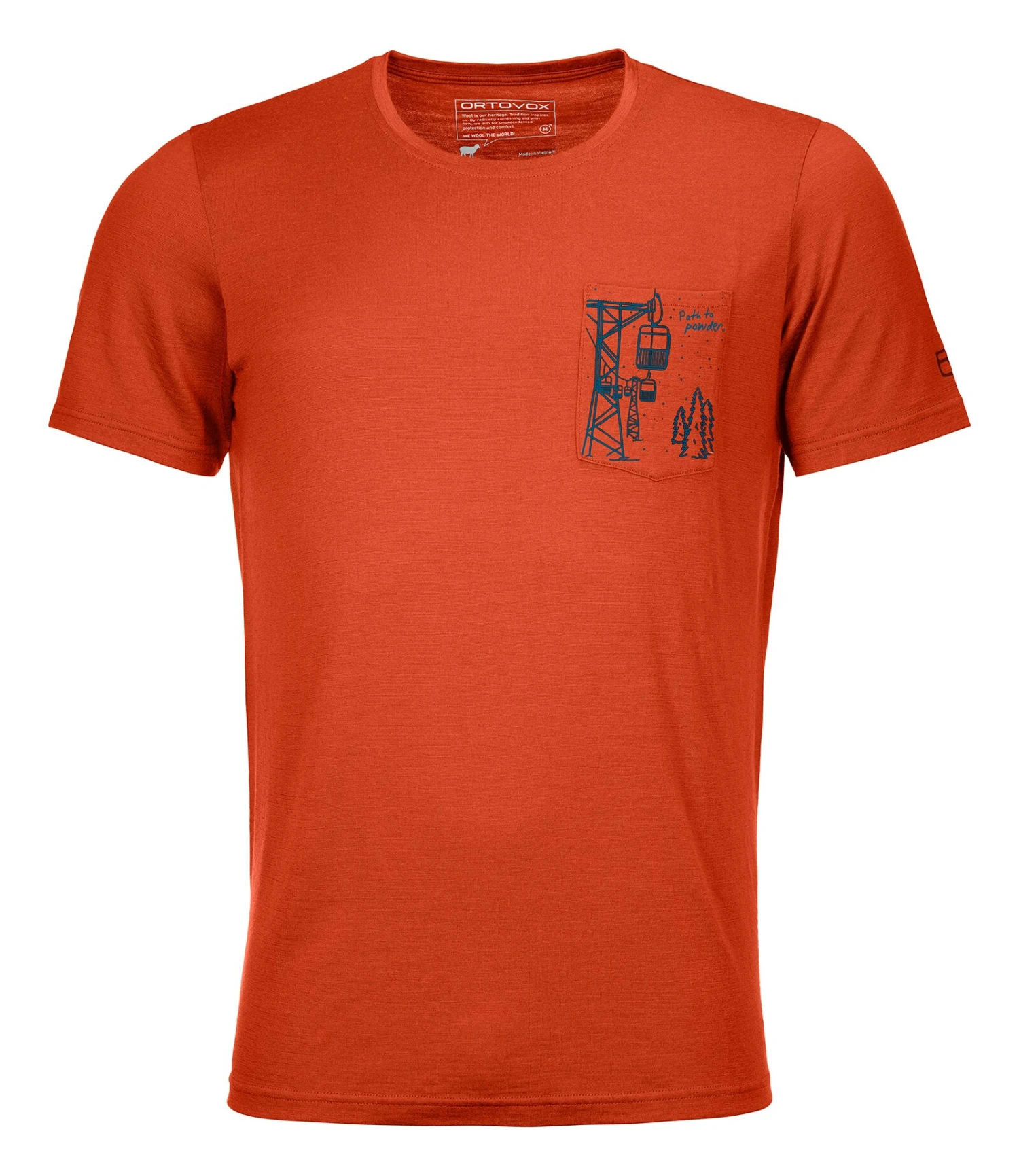 Ortovox 185 MERINO WAY TO POWDER TS M 4 Ortovox 185 MERINO WAY TO POWDER TS M – Bild 2