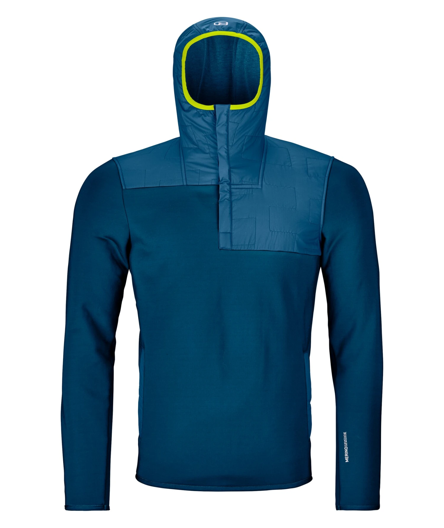 Ortovox "Fleece Plus Anorak M" - Petrol Blue 3 Ortovox "Fleece Plus Anorak M" - Petrol Blue