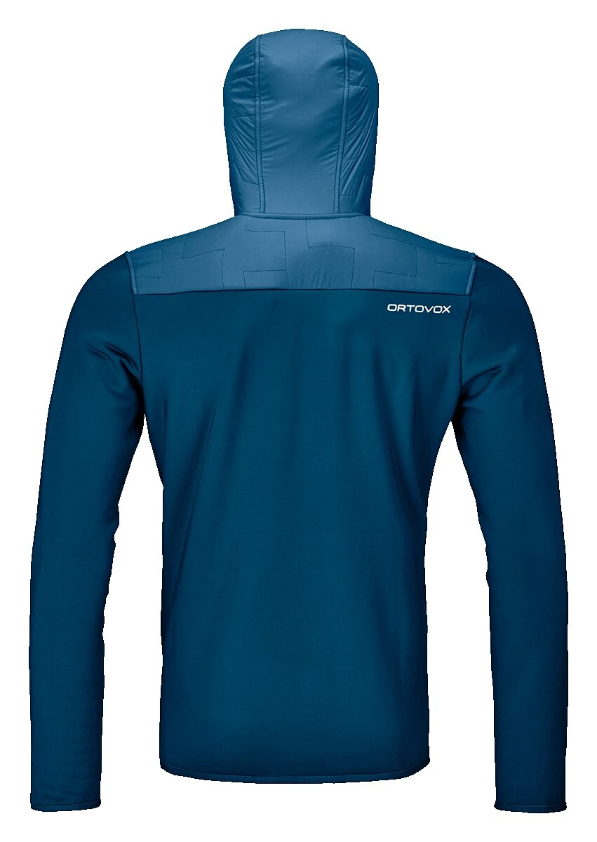 Ortovox "Fleece Plus Anorak M" - Petrol Blue 4 Ortovox "Fleece Plus Anorak M" - Petrol Blue – Bild 2