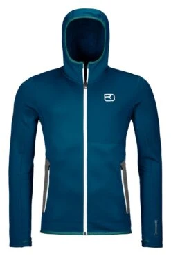 Ortovox "Fleece Hoody M" - Petrol Blue
