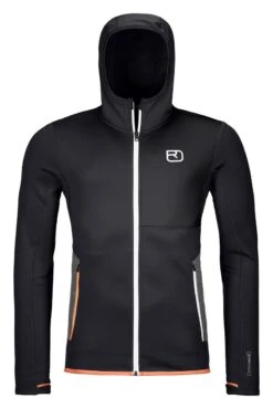 Ortovox "Fleece Hoody M" - Black Raven