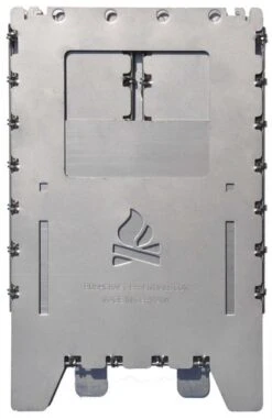 Bushcraft Essentials "Bushbox XL Profi Set" -Outdoor Ausrüstungsgeschäft Bushbox XL folded front extracted transparent 1