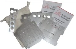 Bushcraft Essentials "Bushbox" -Outdoor Ausrüstungsgeschäft Bushbox disassembled transparent extracted