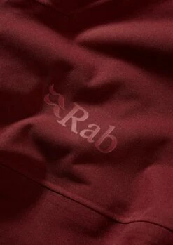 Rab "Kinetic 2.0 Jacket" - Oxblood Red -Outdoor Ausrüstungsgeschäft CAMPAIGN QWG 74 OR KINETIC 2 OXBLOOD RED DETAIL 05