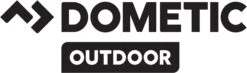 Dometic "Compact Camp Table Bag" -Outdoor Ausrüstungsgeschäft DOMETIC OUTDOOR LOGO VERTICAL SOLID BLACK CMYK 28129