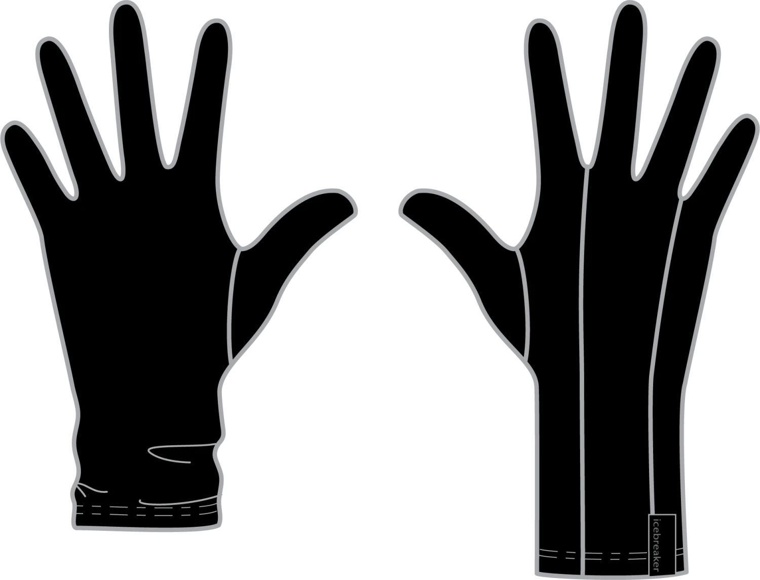 Icebreaker "Adult 200 Oasis Glove Liner" 3 Icebreaker "Adult 200 Oasis Glove Liner"