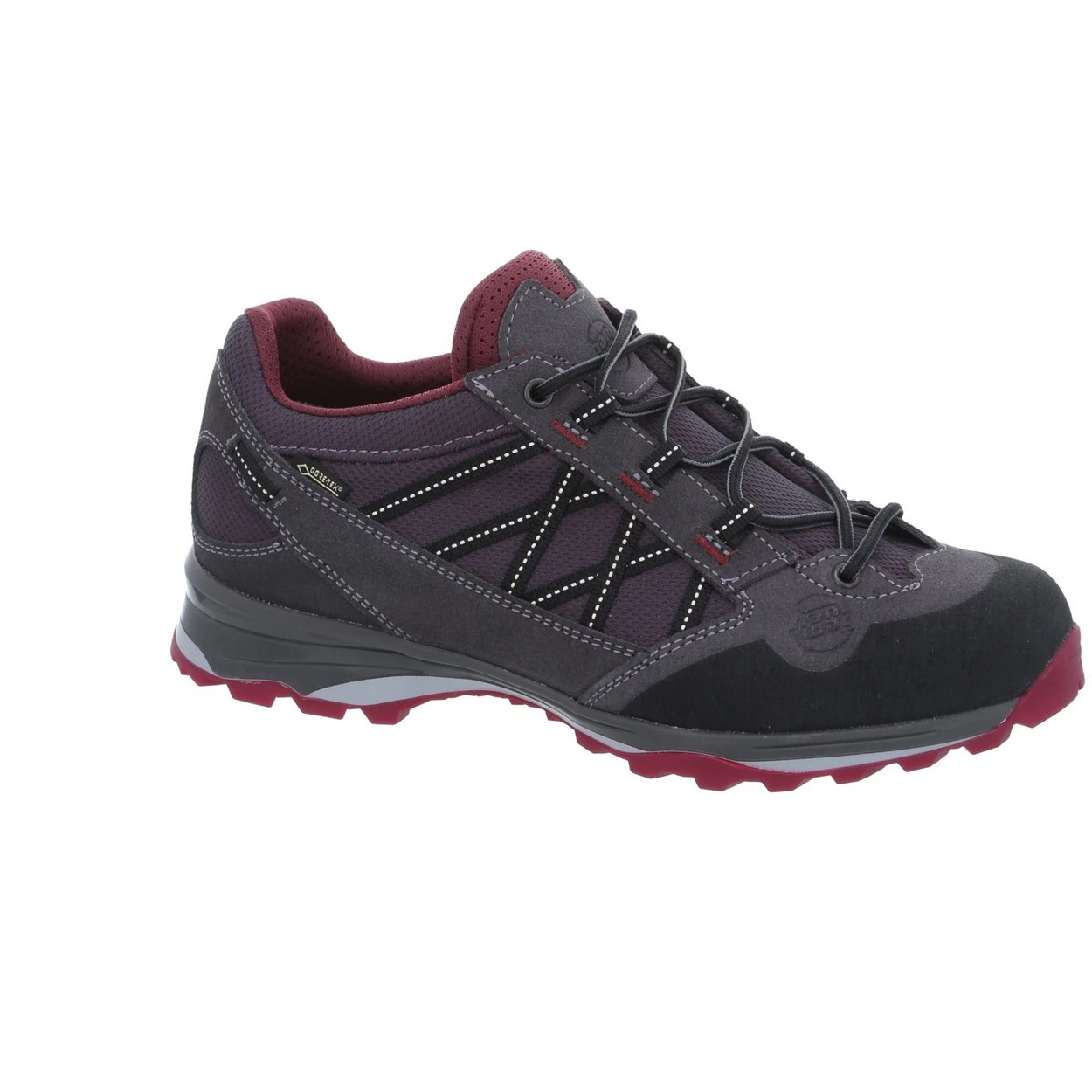 Hanwag Multifunktionsschuh "Belorado II Low Lady GTX" - Asphalt/dark Garnet 3 Hanwag Multifunktionsschuh "Belorado II Low Lady GTX" - Asphalt/dark Garnet