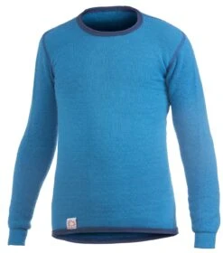 Woolpower "200 Kids Crewneck" - Dolphin Blue