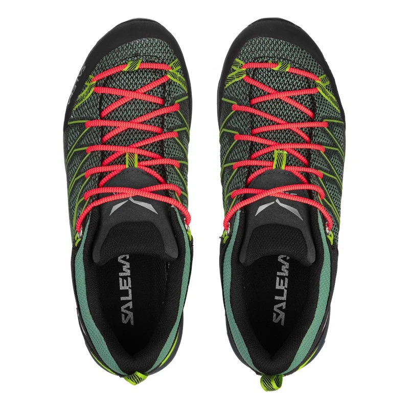 Salewa "Ws Mtn Trainer Lite GTX" - Field Green/ Fluo Coral 4 Salewa "Ws Mtn Trainer Lite GTX" - Field Green/ Fluo Coral – Bild 2