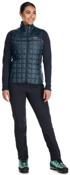 Rab "Mythic Vest Wmns" - Orion 13 Rab "Mythic Vest Wmns" - Orion -Outdoor Ausrüstungsgeschäft Womens Mythic Vest OrionBlue QDB 58 ORB DETAIL6