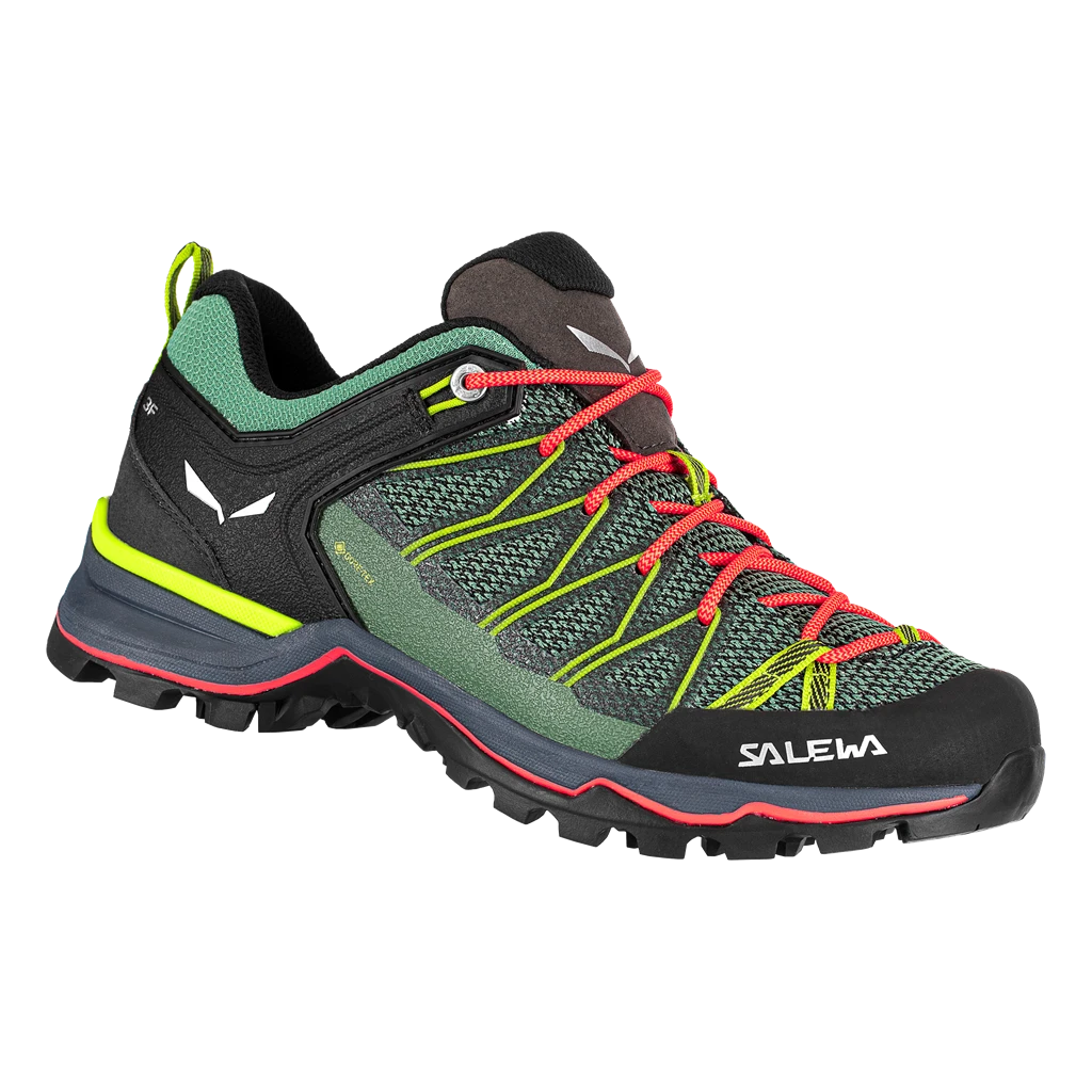 Salewa "Ws Mtn Trainer Lite GTX" - Field Green/ Fluo Coral 3 Salewa "Ws Mtn Trainer Lite GTX" - Field Green/ Fluo Coral