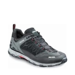 Meindl Zustiegsschuh "Lite Trail GTX" - Anthrazit/rot
