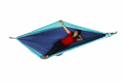 Ticket To The Moon "Original Hammock" - Royal Blue/ Turquoise -Outdoor Ausrüstungsgeschäft tmo3914 2