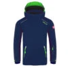 Trollkids "Kids Holmenkollen Snow Jacket" - Navy/green -Outdoor Ausrüstungsgeschäft trollkids holmenkollen navygreen2